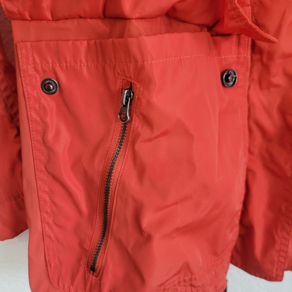 a.n.a. Women's  Lightweight Orange Packable Jacket Size S Fall Winter Outdoor - Picture 7 of 11